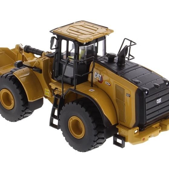 DM 1/50 Scale Heavy Equipment Wheel Loader Alloy Shovel Model 85683 for Collectors