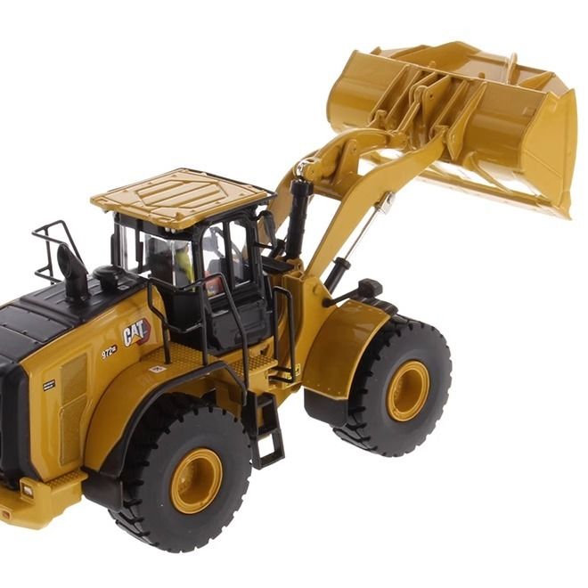 DM 1/50 Scale Heavy Equipment Wheel Loader Alloy Shovel Model 85683 for Collectors