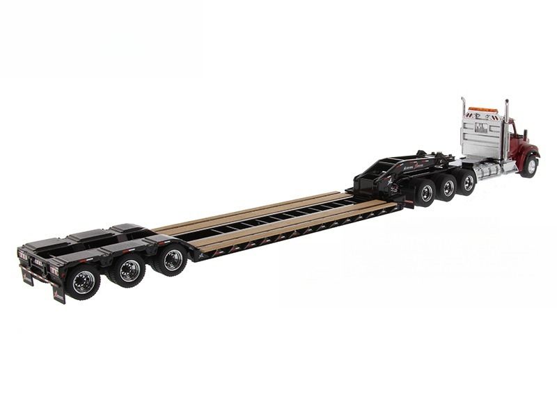 Kenworth T880S American Kenworth Автоматизированный буксир 1/50 Транспортная модель DM71061 с ускорителем