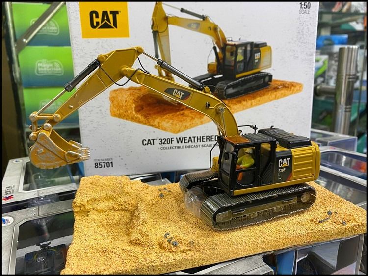Diecast Masters DM 85701 cat 320F Гидравлический экскаватор 1:50 Diecast инженерная модель