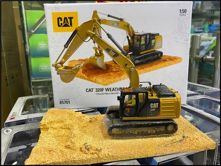 Diecast Masters DM 85701 cat 320F Гидравлический экскаватор 1:50 Diecast инженерная модель