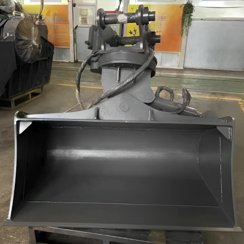 Навесное оборудование для экскаватора: поворотный наклонный ковш для экскаваторов массой от 1 до 30 тонн