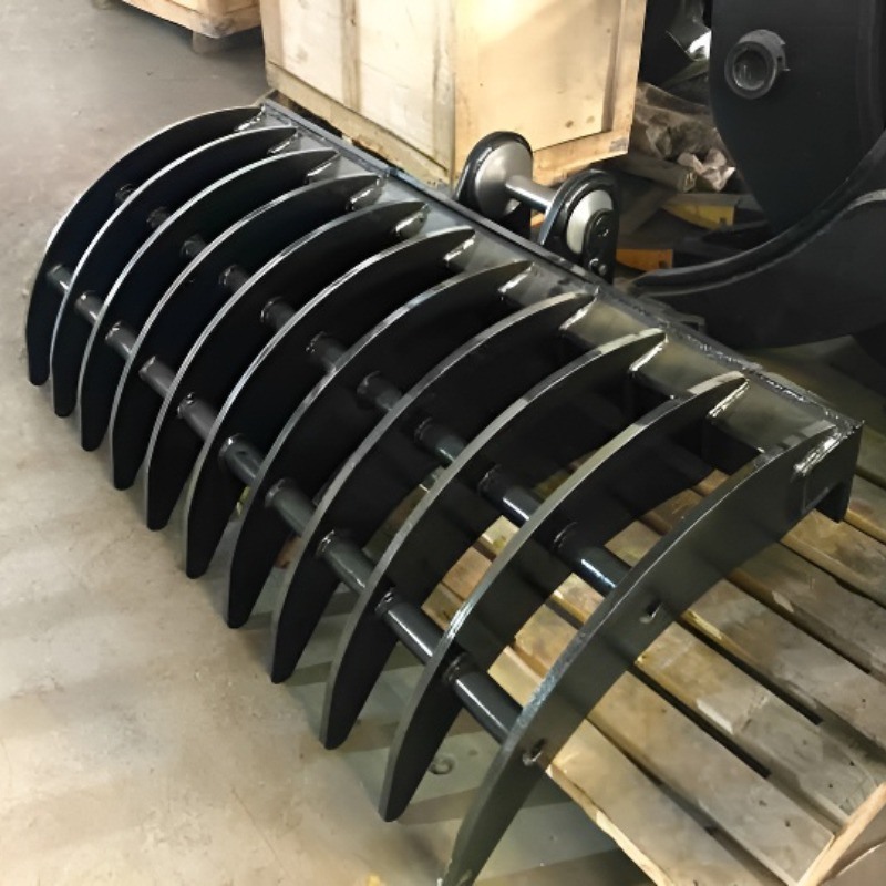 Высококачественный на заказ PC100-6 10 тонн экскаватор решетка ведро OEM присоединение строительство