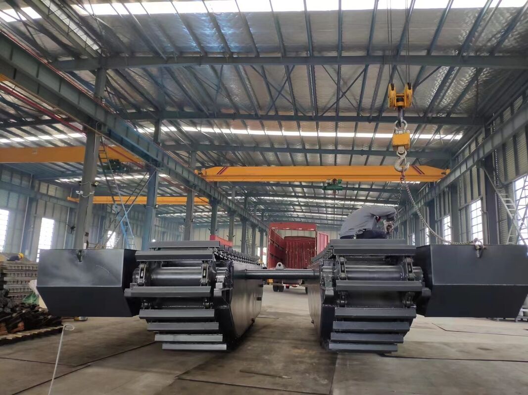 Поставщик заказного 40-тонного экскаватора-амфибии для болот, трясин и водно-болотных угодий с плавающим понтонным шасси