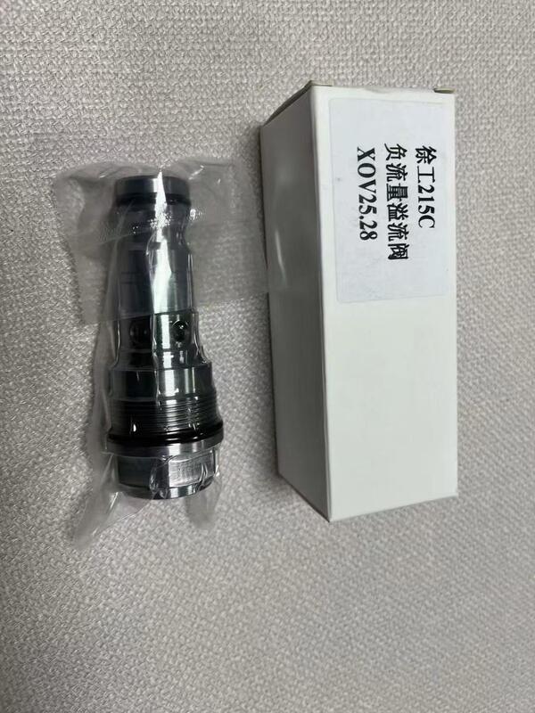 Гидравлические клапаны снятия давления экскаватора для XCMG Original 215C X0V25.28 Клапан снятия отрицательного потока Главный клапан снятия давления